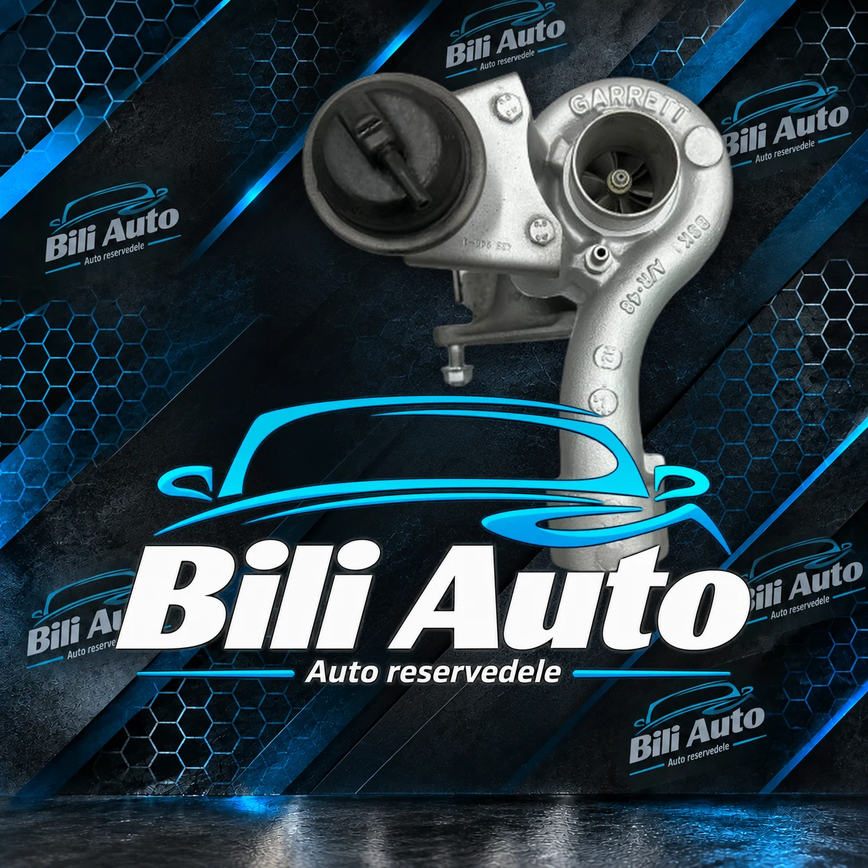 Turbolader Citroen Xantia Peugeot 406 2.1 109 100 HK 037564 037565 454091-0002, renoveret
