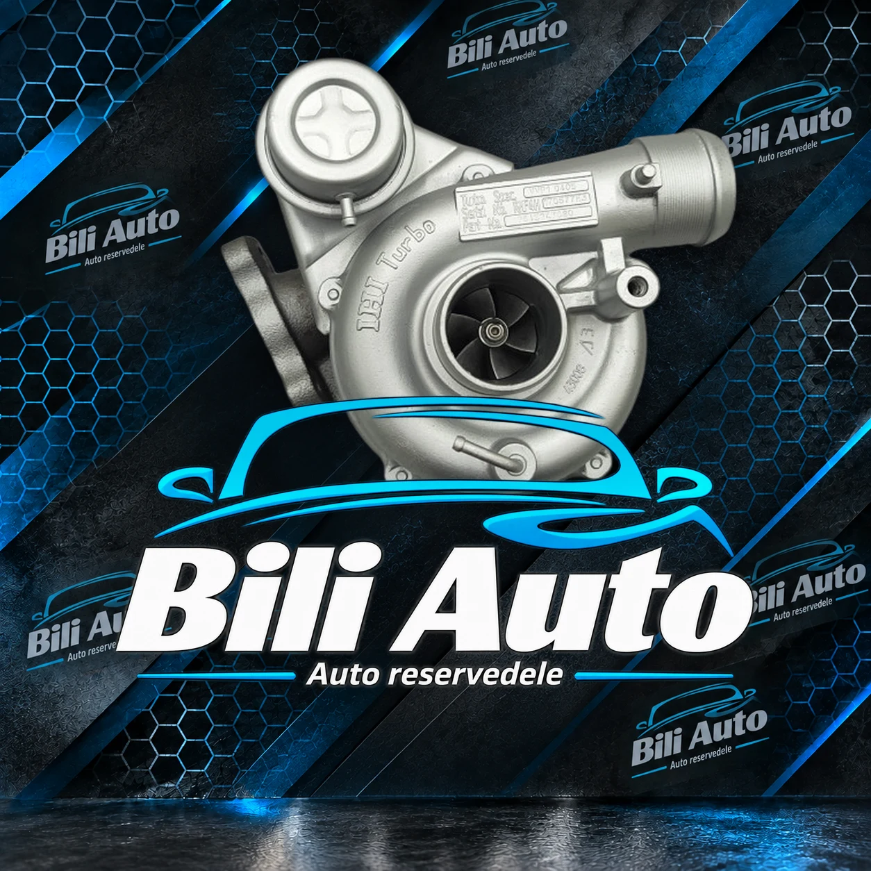 Turbolader Citroen C5 Berlingo Picasso Xantia Xsara Peugeot 206 306 307 K03-009, renoveret