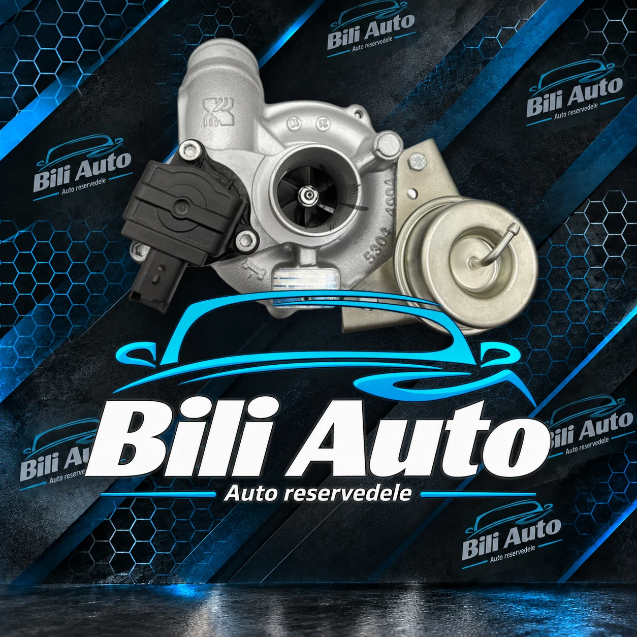 Turbolader Citroen C4 DS3 Peugeot 207 208 308 3008 508 5008 RCZ 1.6 THP K03-0217, renoveret