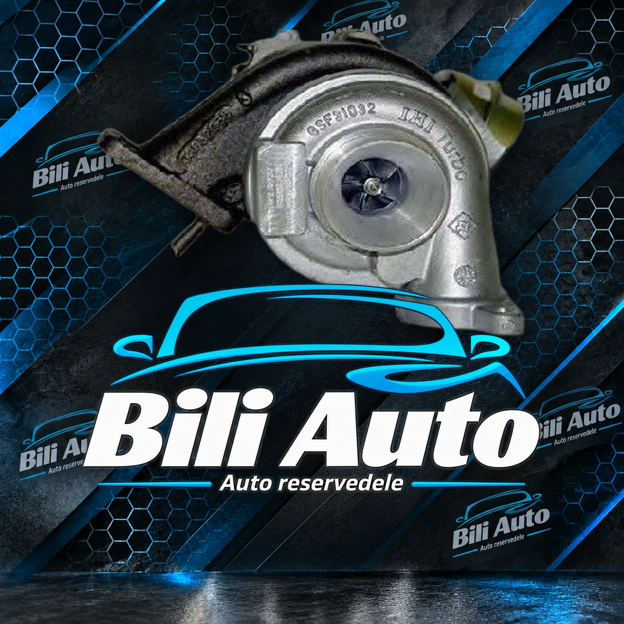 Turbolader Citroen C3 Ford Focus Suzuki Baleno Liana Peugeot 307 1.4 HDi G0500V30A01443, renoveret