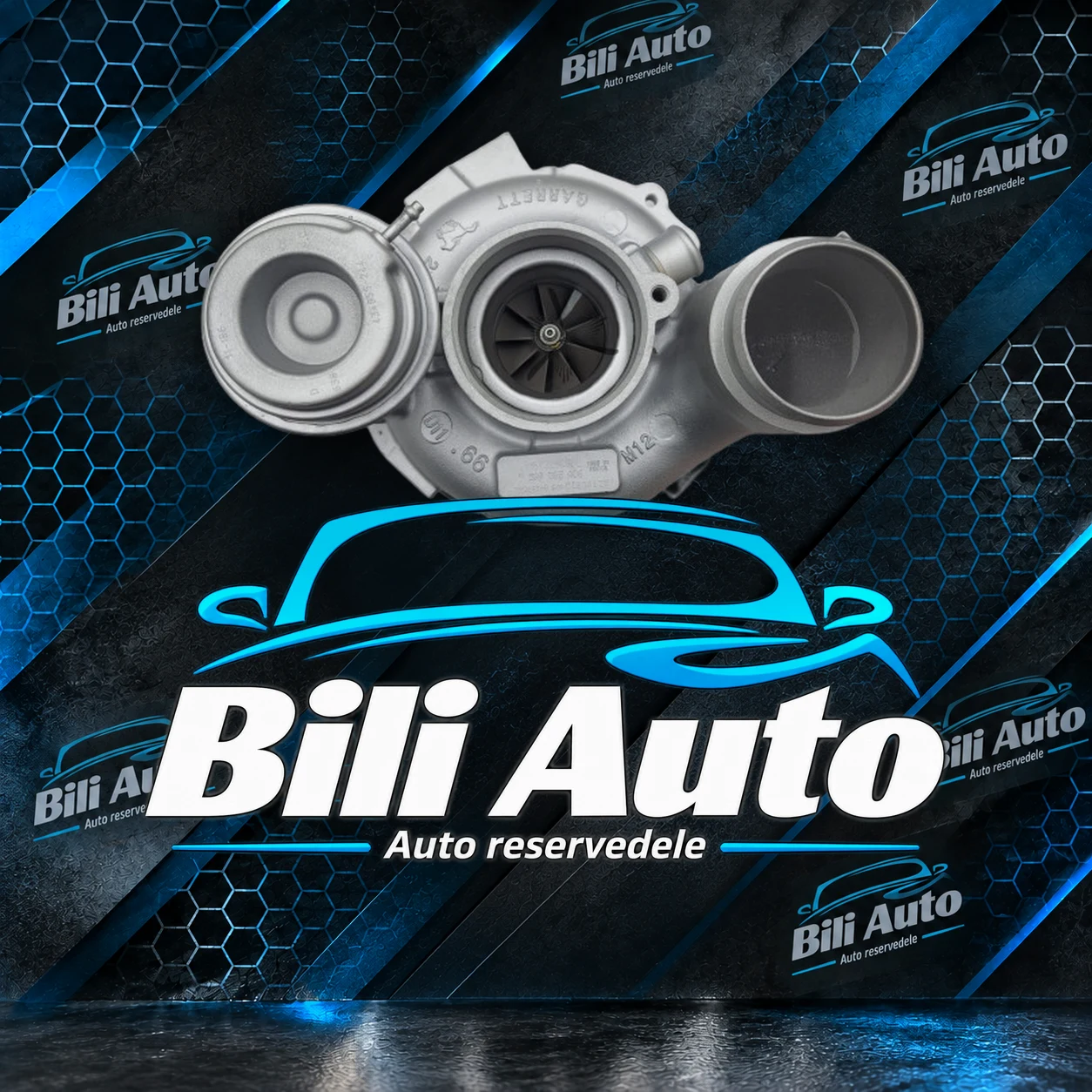 Turbolader BMW X5 X6 4.4 555 HK 7589085 7599837 7599838 790463-5010S 790463-0002, renoveret