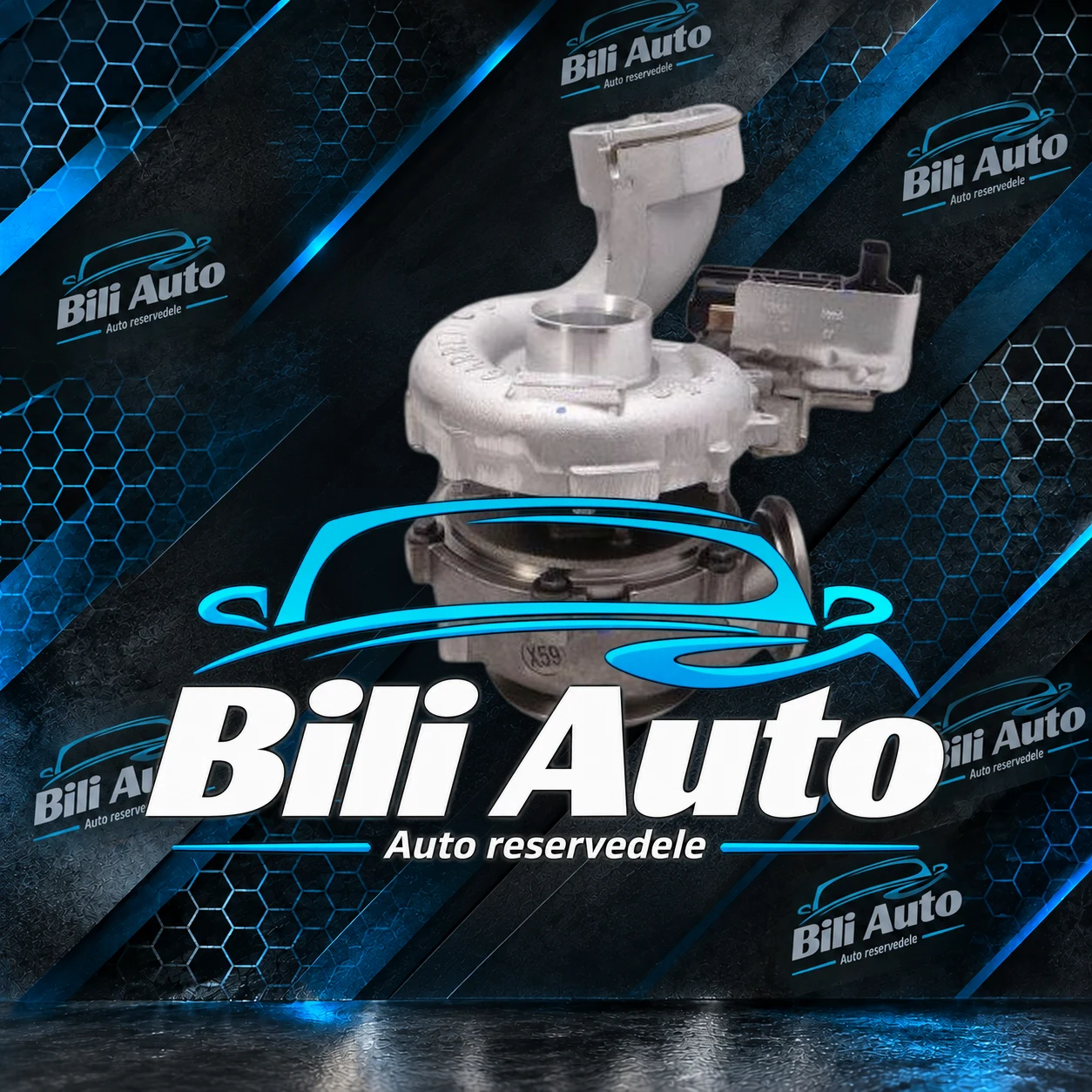 Turbolader BMW X3 3.0 d E83 218 HK 11657796315 758353-5024S 758353-0005, renoveret