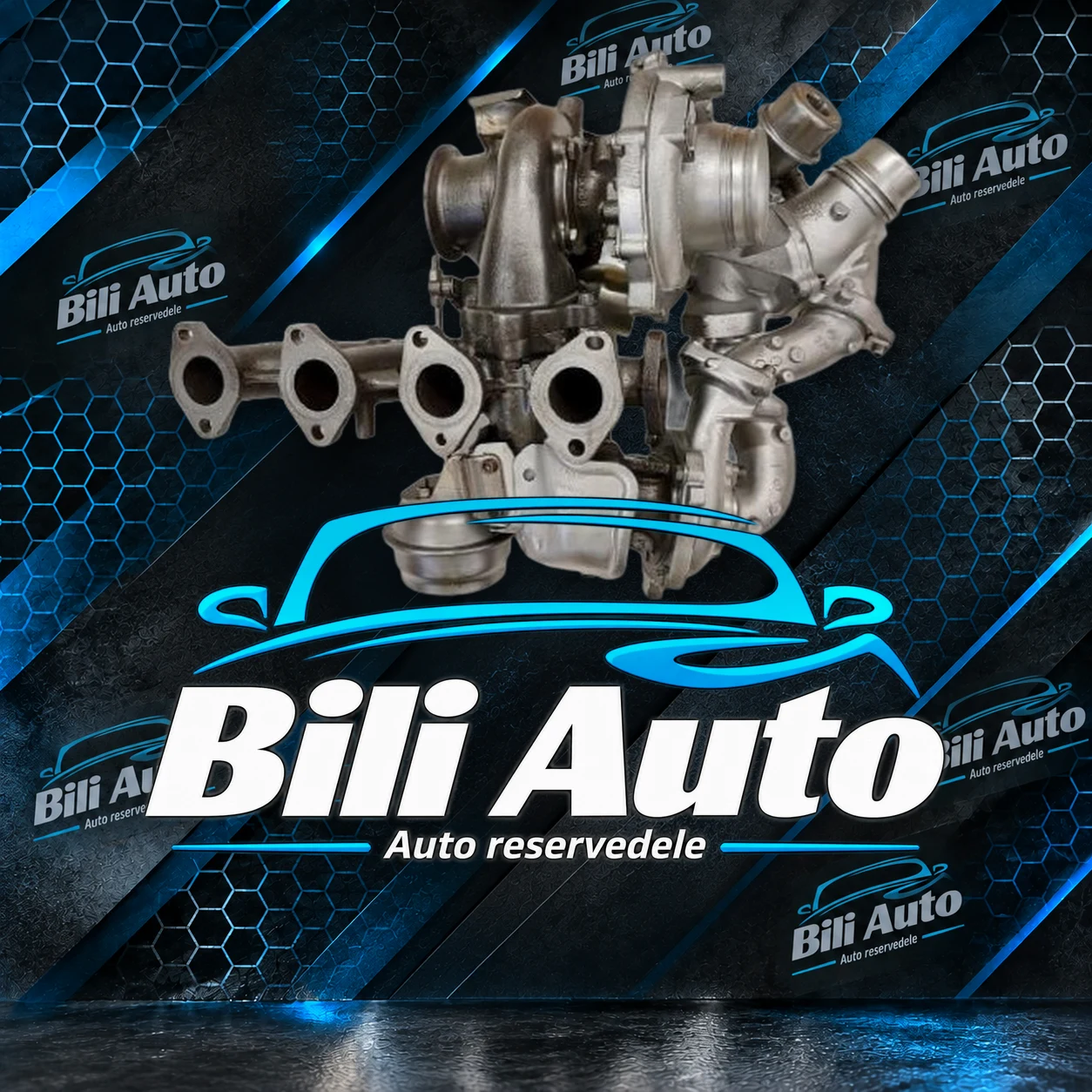 Turbolader BMW X1 535 D 2.0 204 HK 53169700020+54359700036 10009880025 10009700025, renoveret