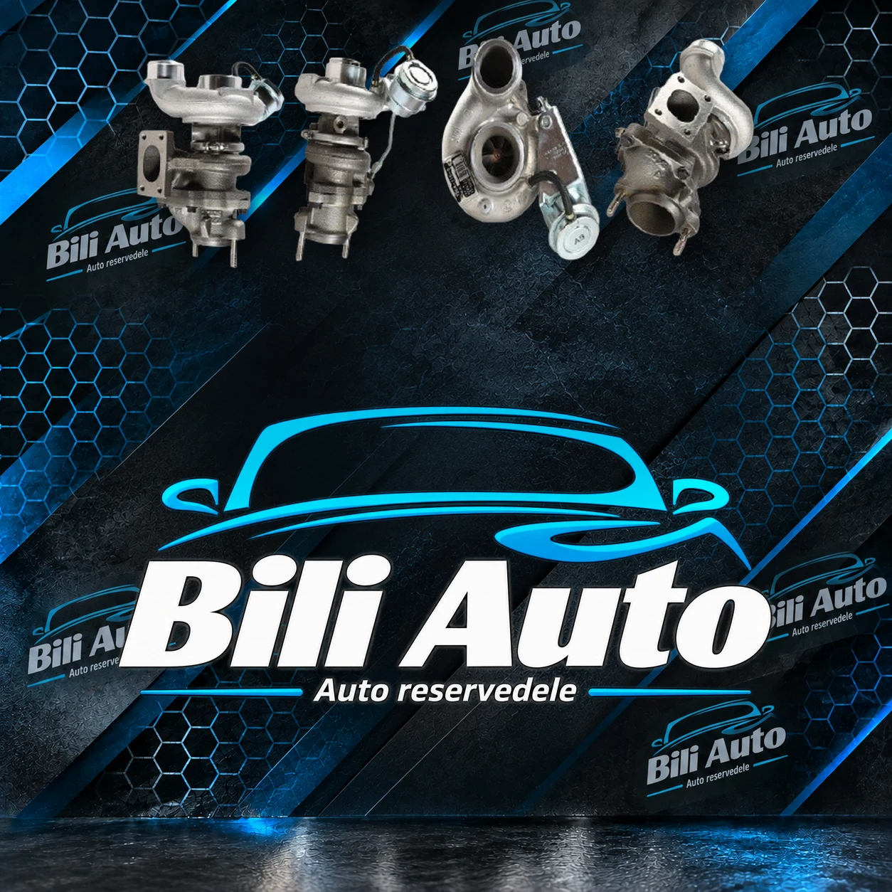Turbolader BMW 525 TD E34 2.5 115 HK 7706540 7706440 49177-06540, renoveret