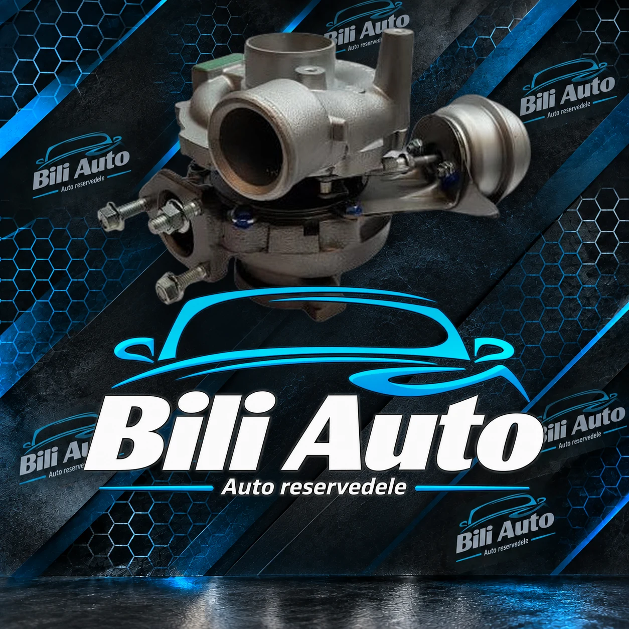 Turbolader BMW 525 Opel Omega 2.5 150 163 HK 7780199 860049 5860006 710415-0001, renoveret