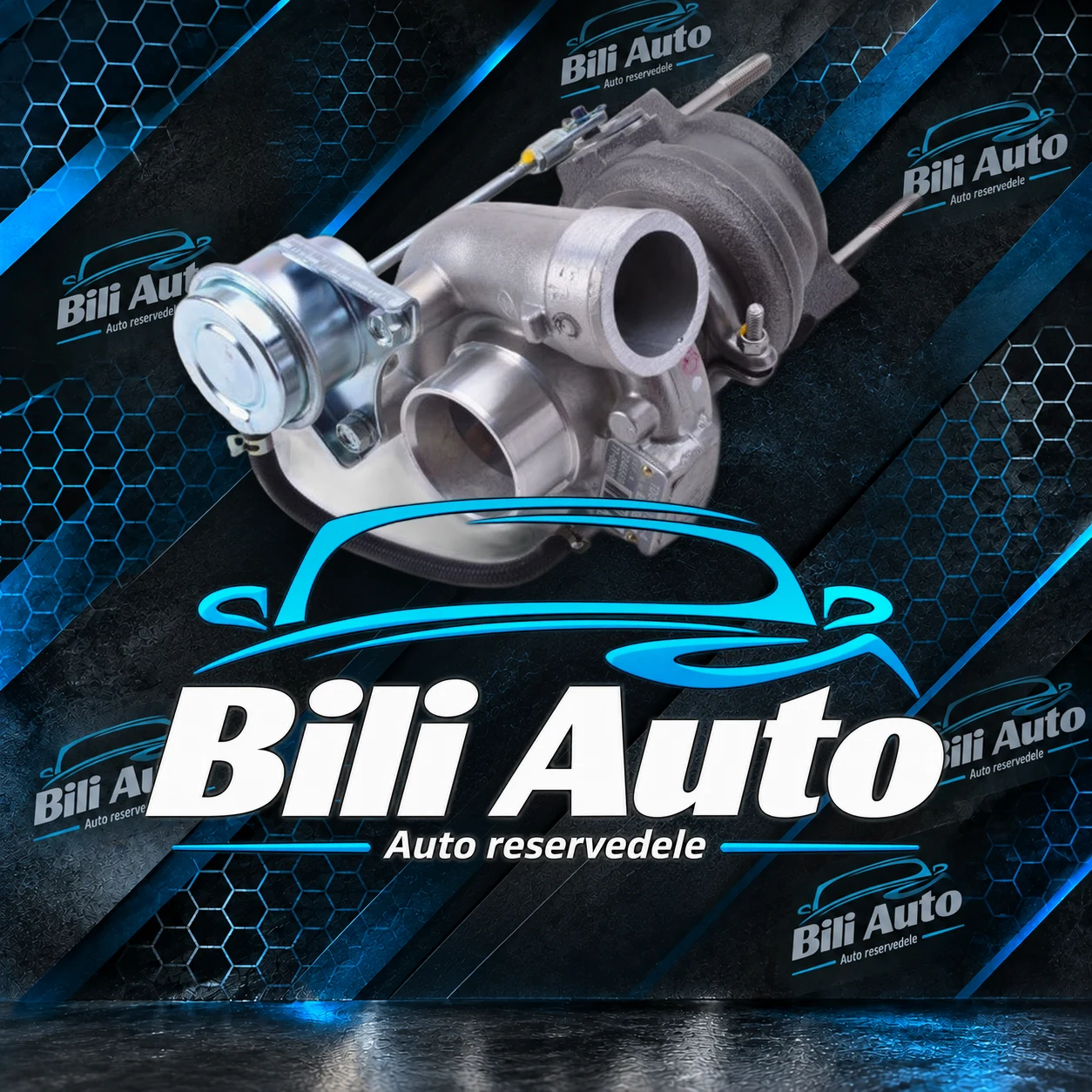 Turbolader BMW 525 E39 2.5 TDS 2246669 2246670 49177-06582, renoveret
