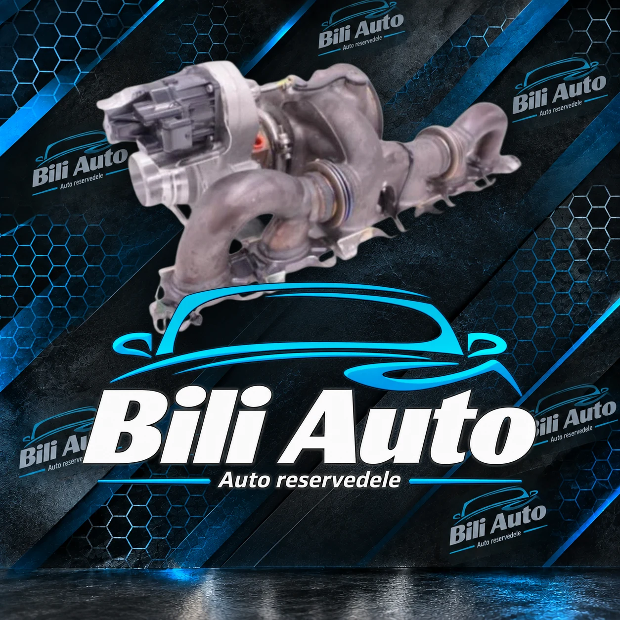 Turbolader BMW 340 440 540 740 M140 M240 3.0 326 340 HK 8637041, renoveret