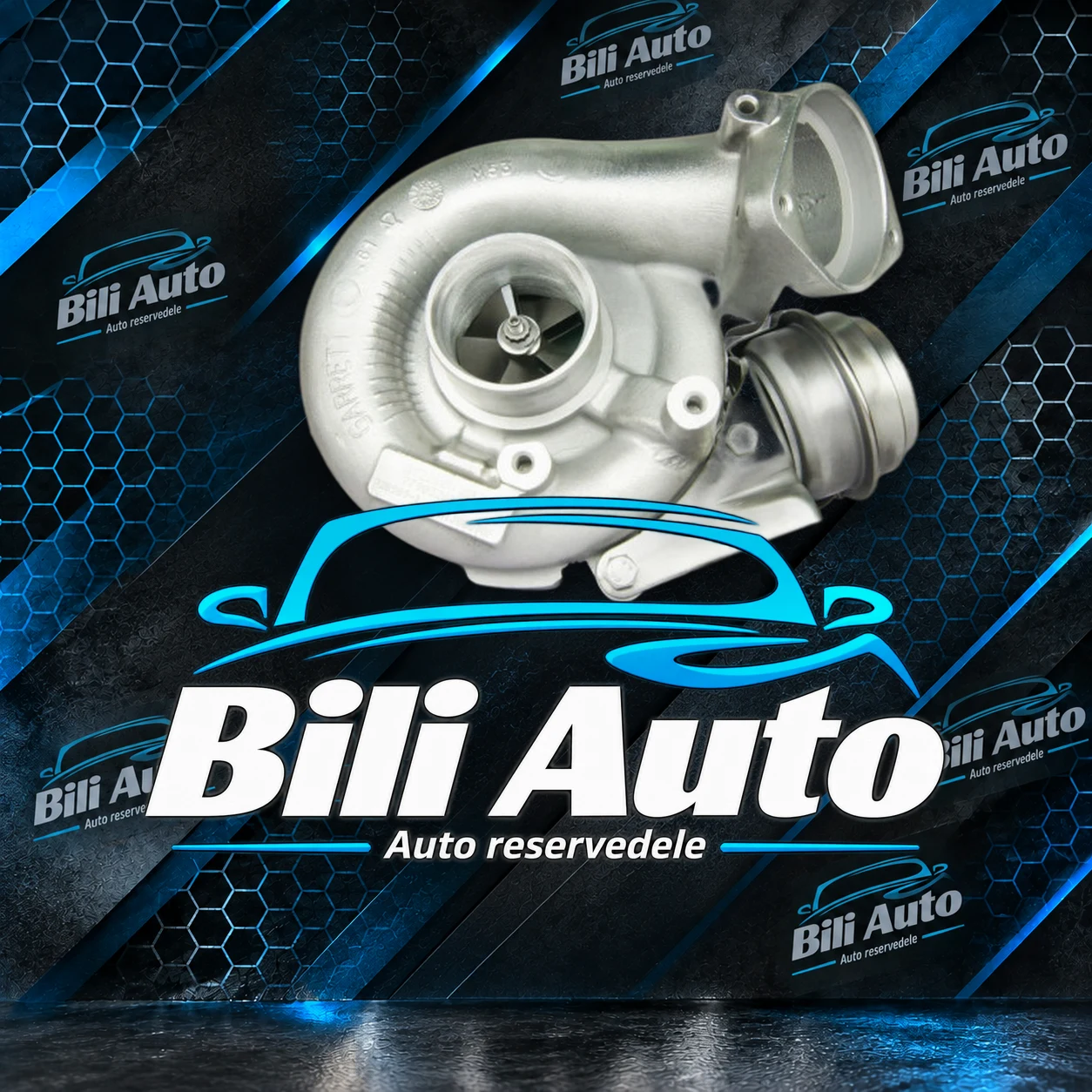 Turbolader BMW 330 X3 3.0 D 204 HK 7790326 7790328 728989-0001, renoveret