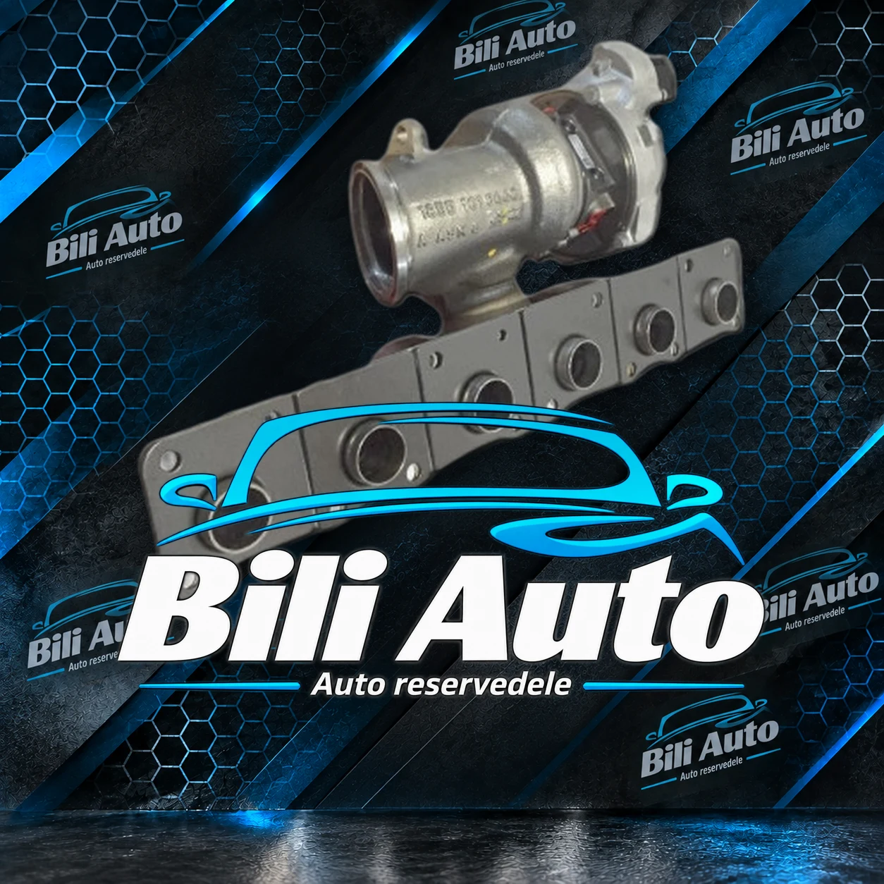 Turbolader BMW 135 235 335 435 535 640 740 3.0i 306 320 326 340 HK 9906194 18539880003, renoveret