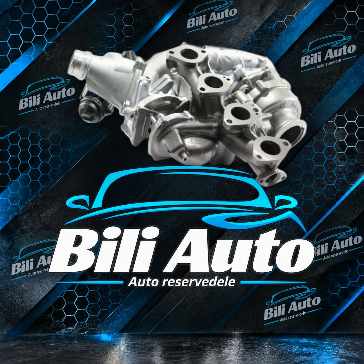 Turbolader BMW 125 225 325 425 525 X1 X2 X3 X4 X5 2.0 D 224 231 HK B47D20 17459700009+16319700004, renoveret