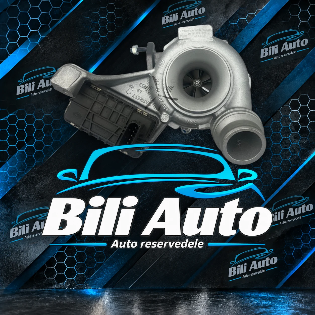 Turbolader BMW 116 118 316 318 X1 2.0 D 116 143 HK 7800594 7800595 767378-0005, renoveret