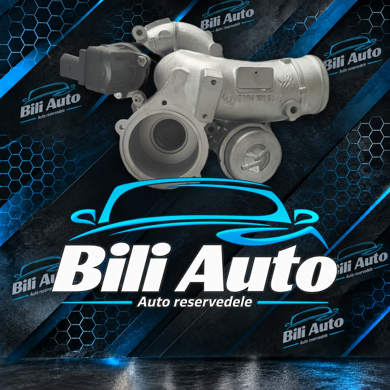 Turbolader Audi Seat Skoda VW 1.8 TFSI TSi 152 160 HK BYT K03-0112, renoveret