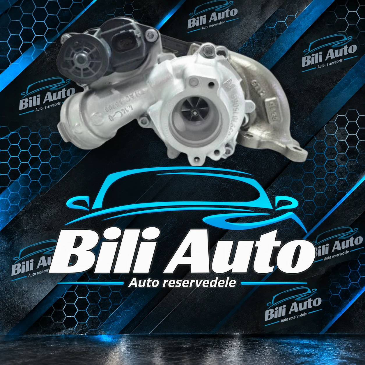 Turbolader Audi Seat Skoda Volkswagen 1.0 TSI TFSI 16359700047, renoveret