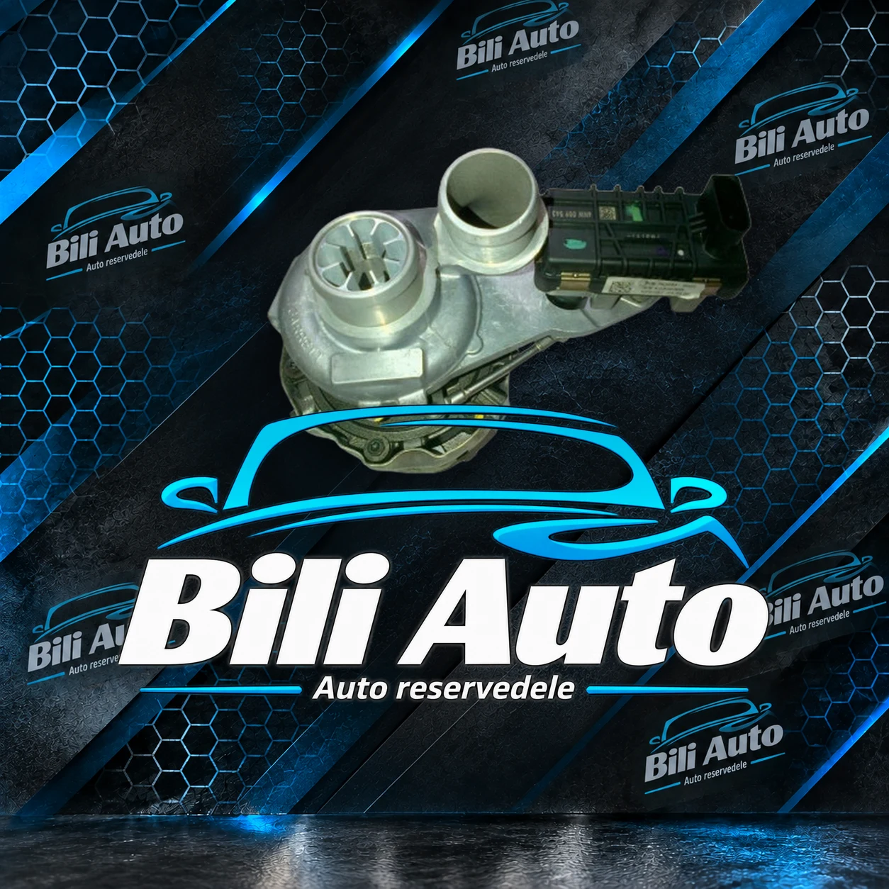 Turbolader Audi Q7 4.2 TDI 326 HK BTR 763493-0005 763493-5005S, renoveret