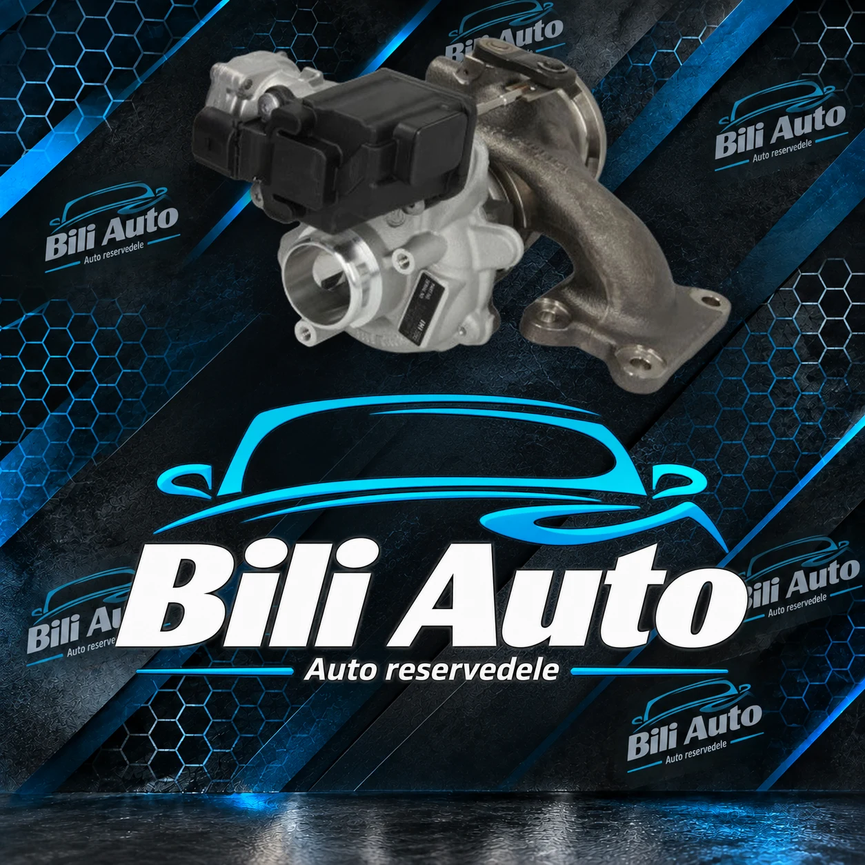 Turbolader Audi Q3 A1 A3 Seat Leon Toledo VW Caddy Golf Jetta Passat 9V205, renoveret