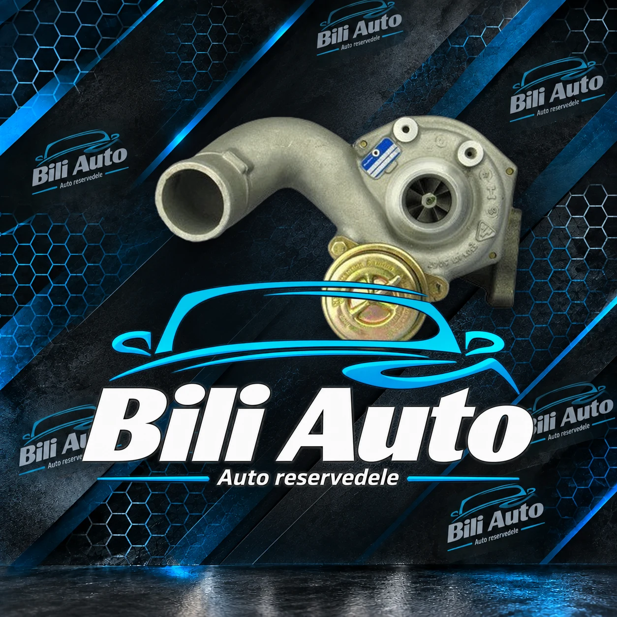 Turbolader Audi All Road 2.7 T 250 HK K03-070, renoveret