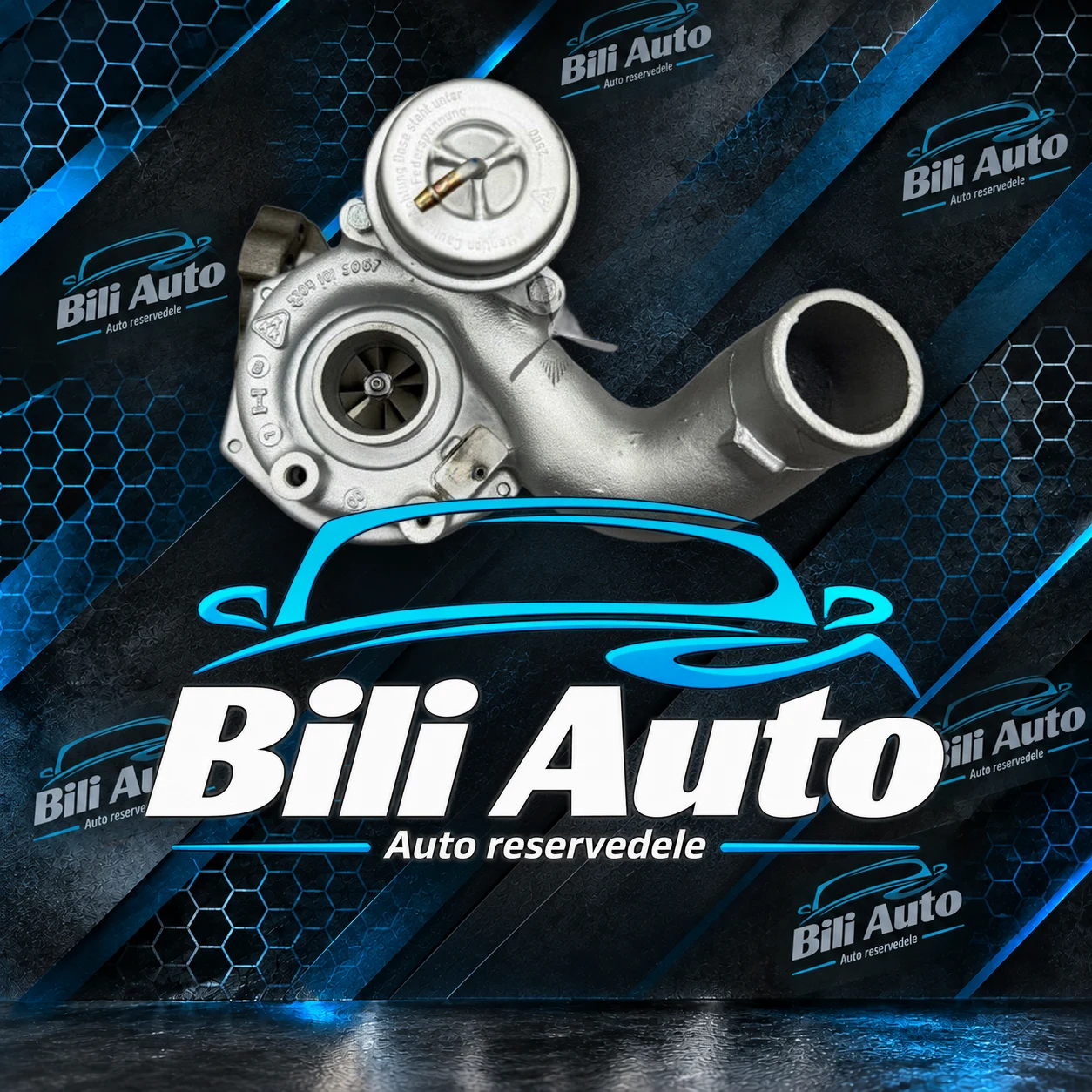 Turbolader Audi A6 S4 2.7 T 230 250 265 HK K03-017, renoveret