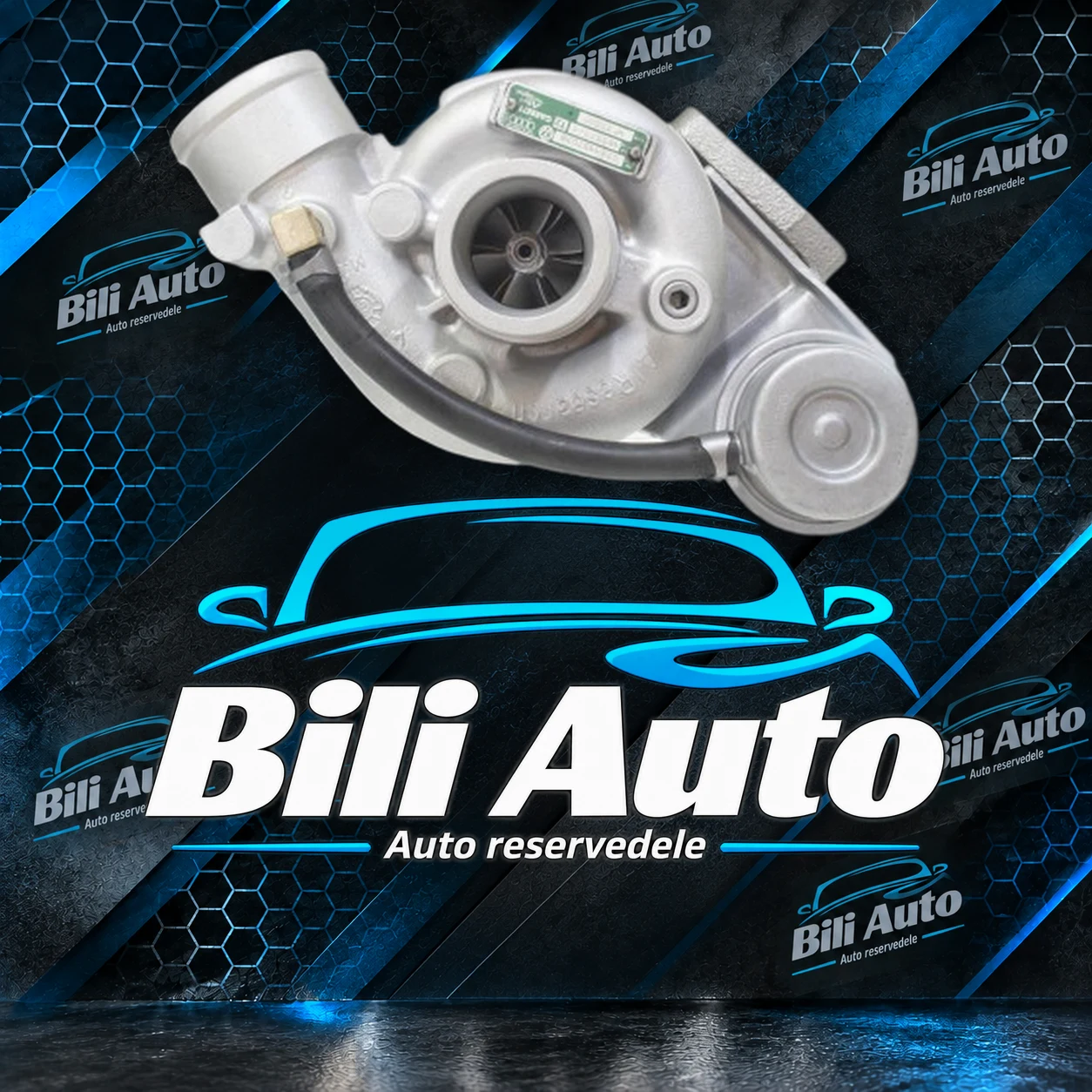 Turbolader Audi 80 Seat Cordoba Ibiza Toledo VW Golf Passat Vento 1.9 TD K14-7014, renoveret