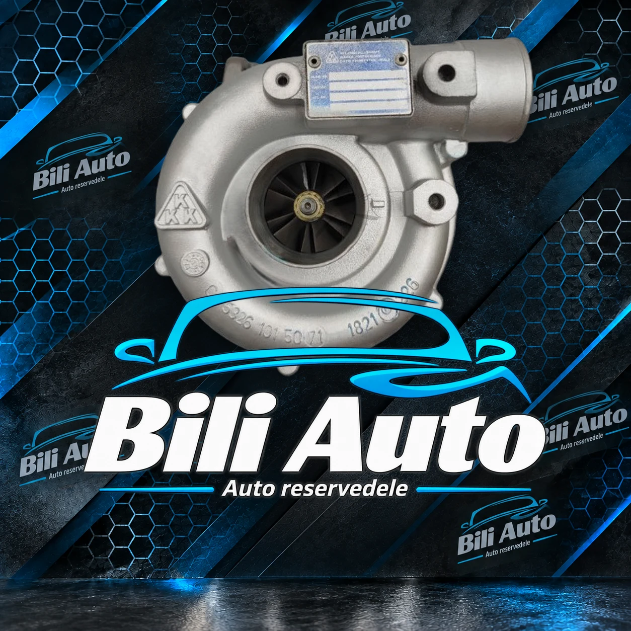 Turbolader Audi 100 200 Quattro 2.2 165 190 200 HK 53269706415, renoveret