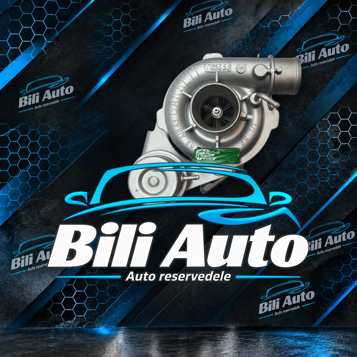 Turbolader Alfa Romeo Fiat Lancia 1.9 JTD 105 HK 701370-0001, renoveret