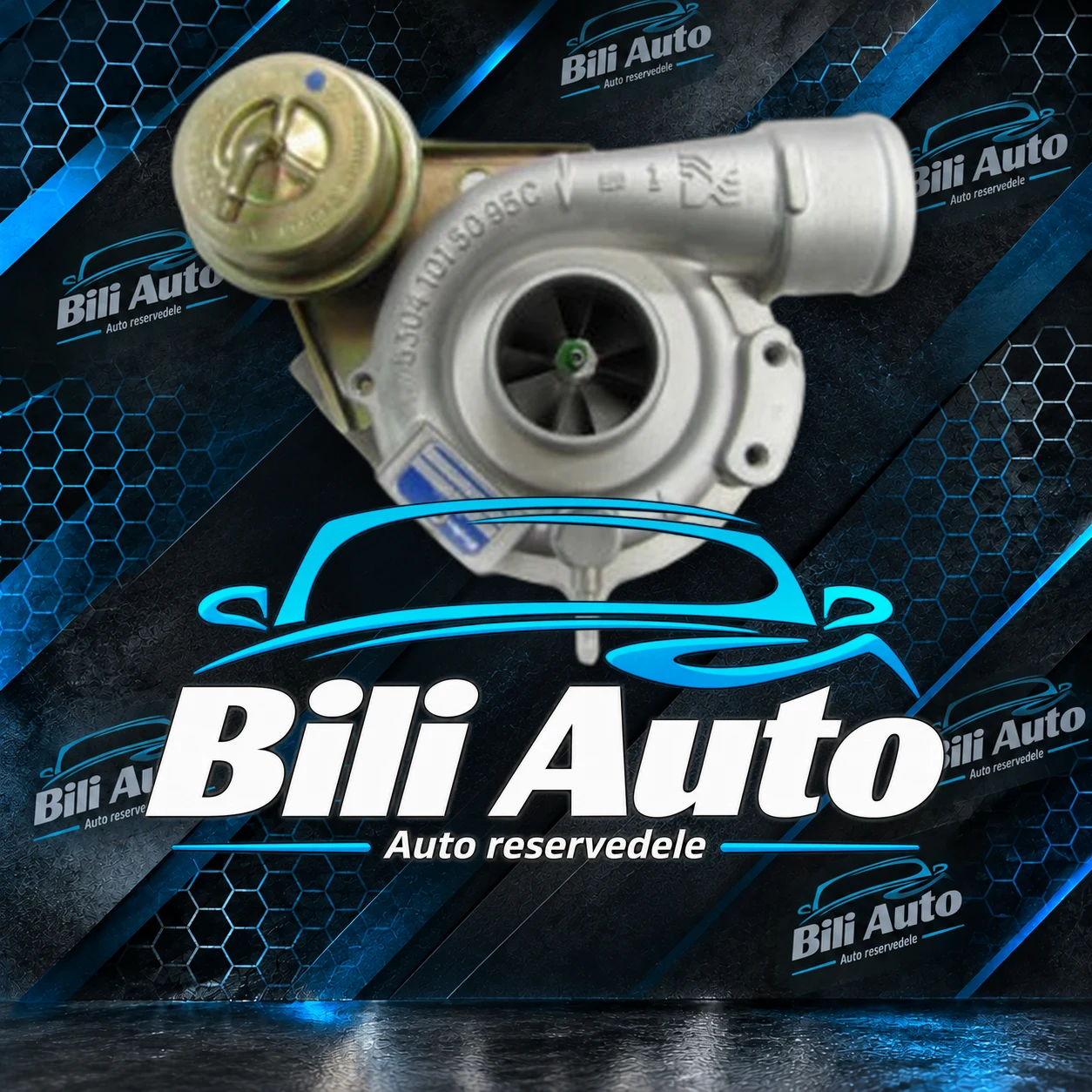 Turbolader A4 A6 Passat Exeo Octavia 1.8 T 150 170 180 HK K03-0005, renoveret