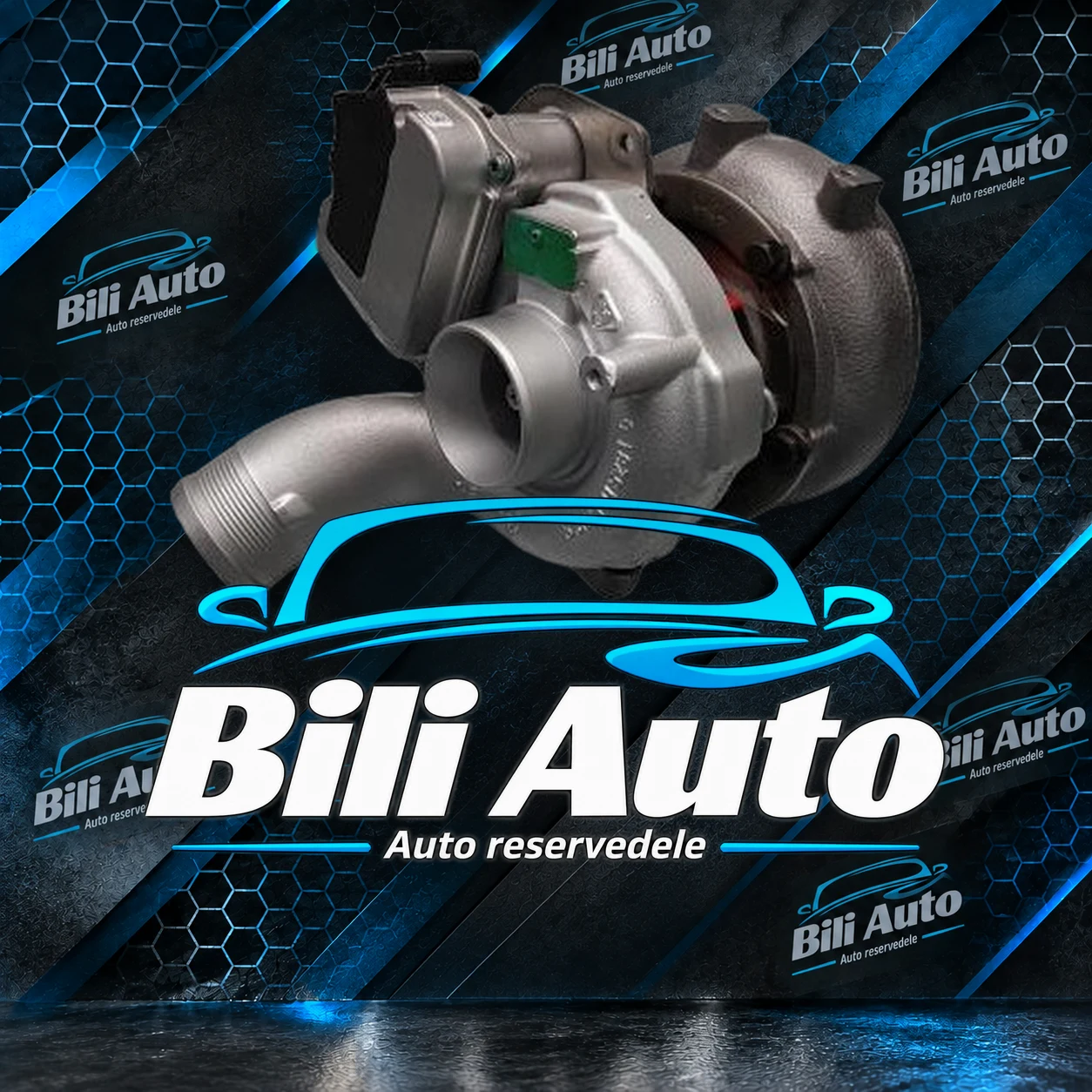 Turbolader A4 A6 A8 Q7 Phaeton Touareg 3.0 TDI 204 224 225 233 240 HK BV50-0035, renoveret