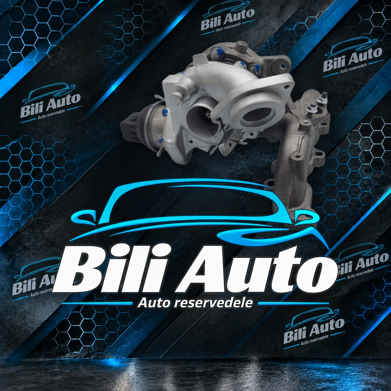 Turbolader A1 Seat Ibiza Fabia Rapid Roomster Yeti Polo 1.6 TDI 75 90 105 BV39F-0136, renoveret
