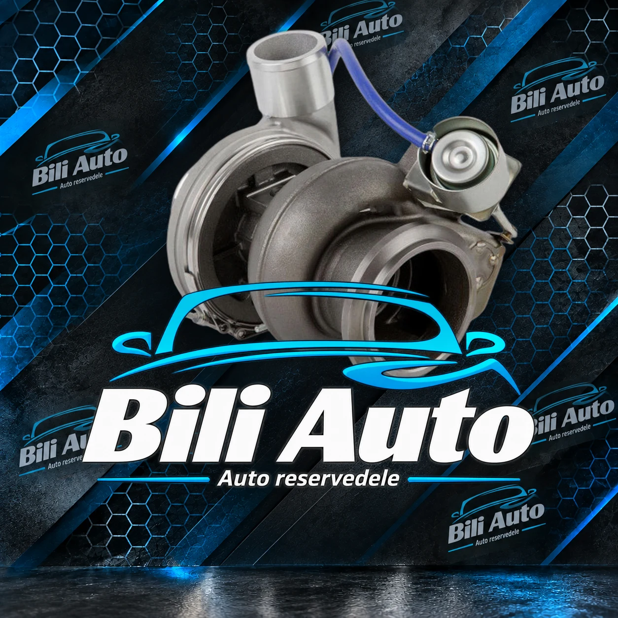Turbolader 6.6L 305 HK 736554-5011S, renoveret
