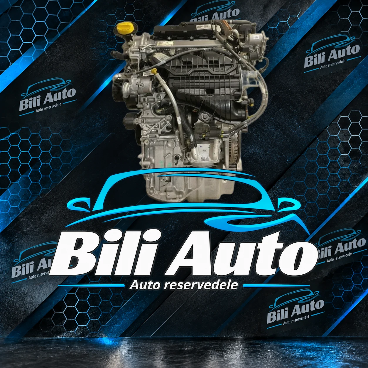 Smart Fortwo 0.9 H4B402 90 HK 66kW ny komplet H4BA402 - fabriksny motor - Billede 3