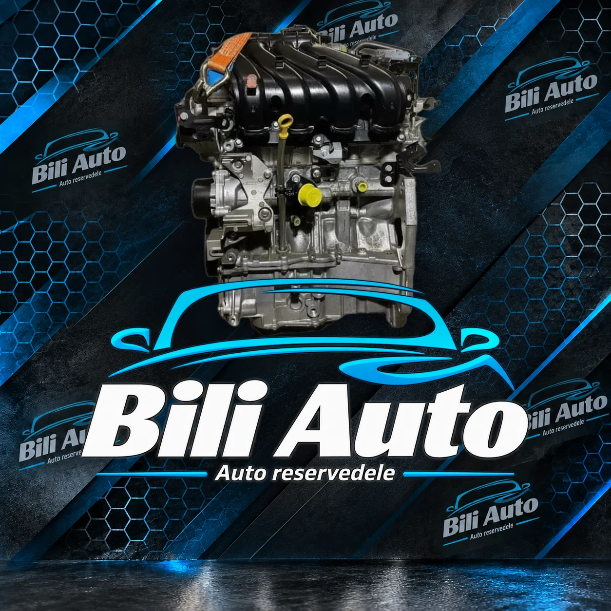 Dacia Duster 1.6 H4M429 114 HK 84kW ny komplet H4MD429 - fabriksny motor - Billede 4