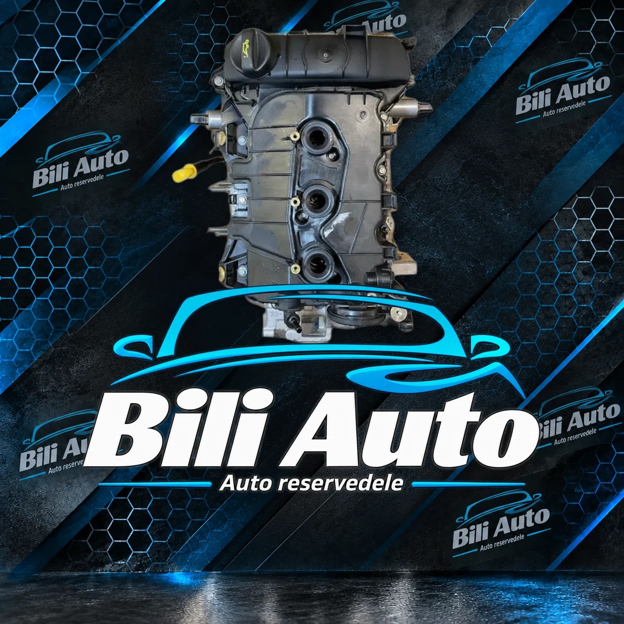 Citroen C3 1.2 HM01 82 HK 60kW ny long block EB2FAD - fabriksny motor - Billede 5