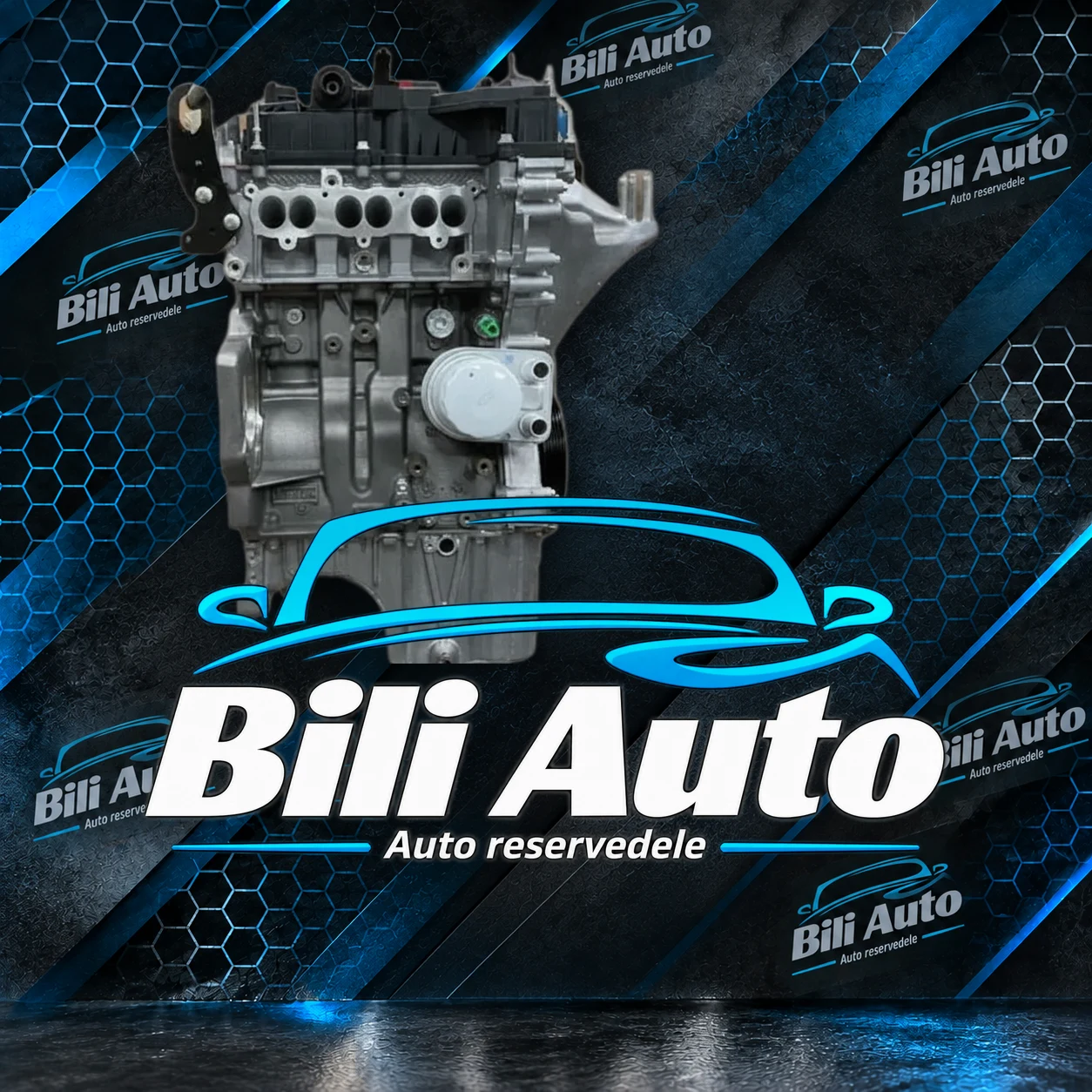 Ford B-Max 1.0 M1JA 101 HK 74kW ny long block - fabriksny motor - Billede 2