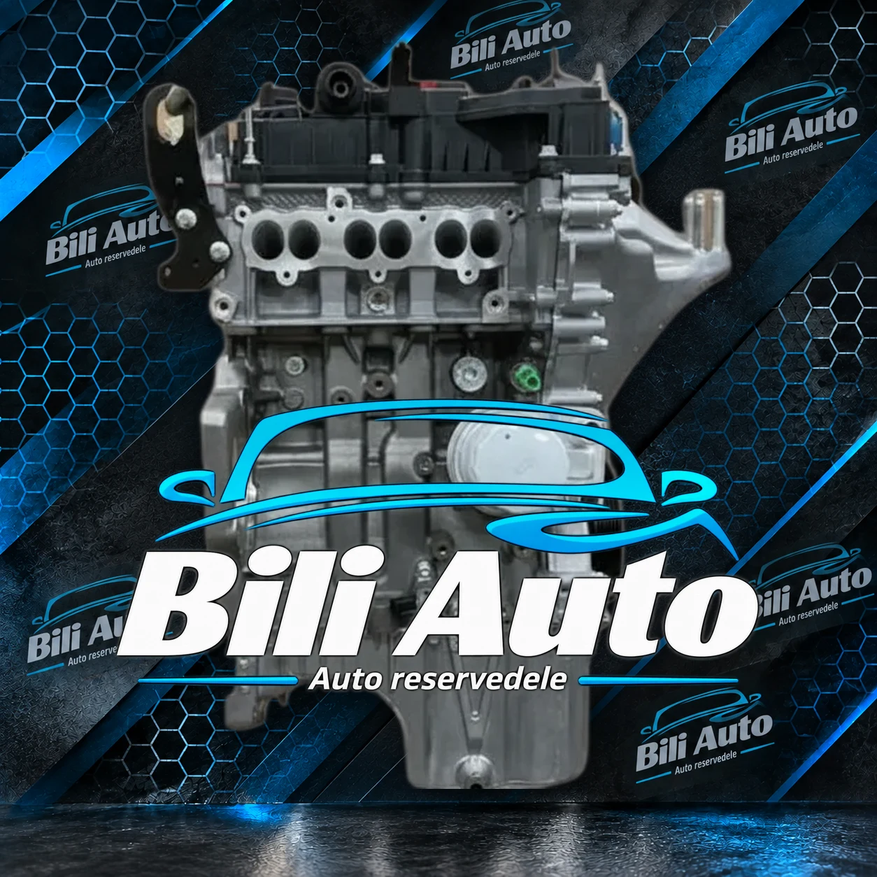 Ford Ecosport 1.0 M1JC 125 HK 92kW ny long block - fabriksny motor - Billede 2