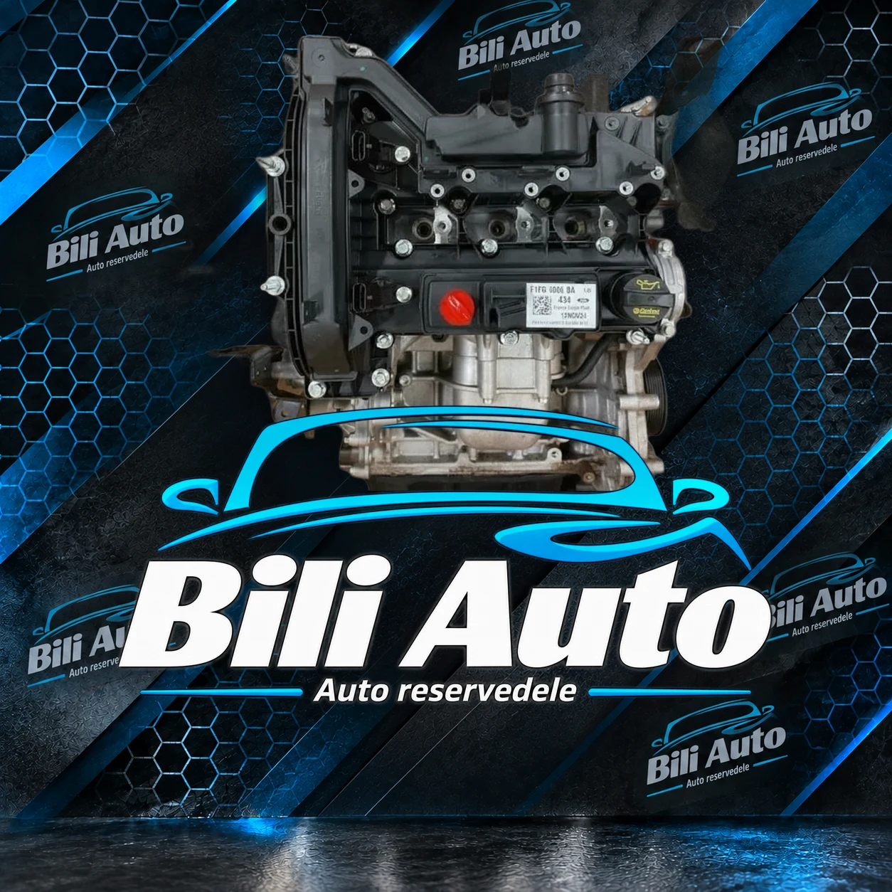 Ford Ecosport 1.0 M1JC 125 HK 92kW ny long block - fabriksny motor - Billede 5
