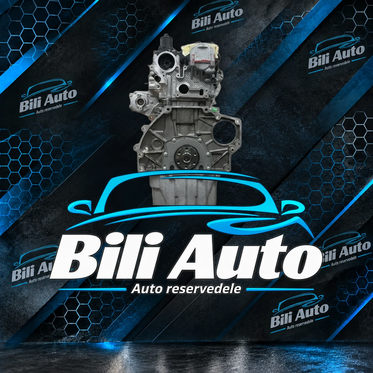 Ford Focus 1.0 M2DB 101 HK 74kW ny long block - fabriksny motor - Billede 3