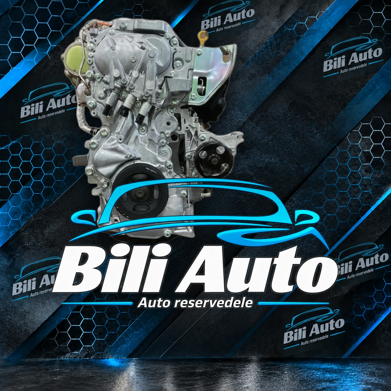 Renault Megane 1.6 M5M450 165 HK 121kW ny komplet M5MB450 - fabriksny motor