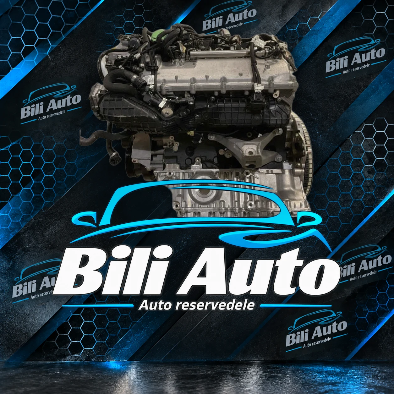 BMW 7-Serie 4.4 N63B44D 530 HK 390kW ny komplet - fabriksny motor