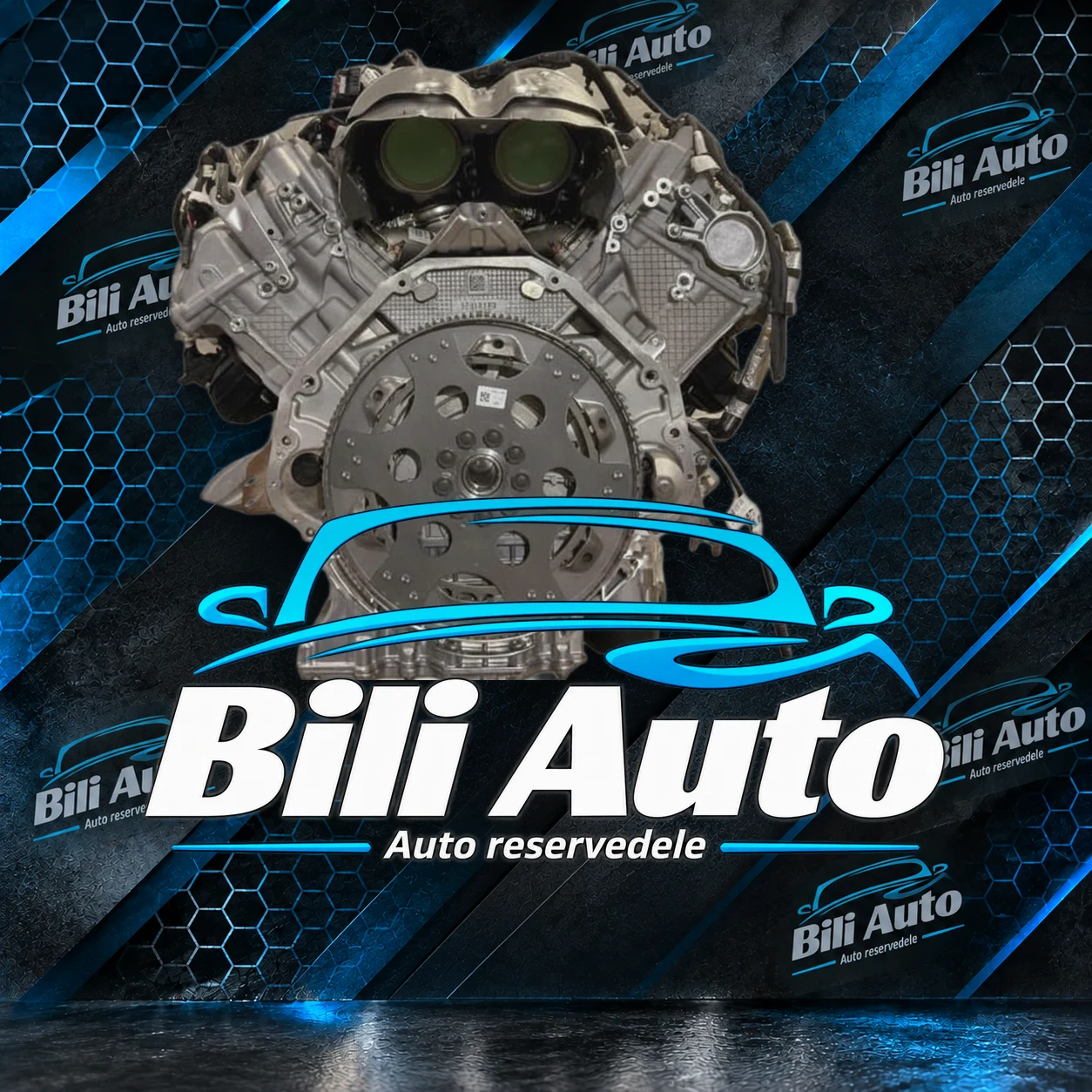 BMW 7-Serie 4.4 N63B44D 530 HK 390kW ny komplet - fabriksny motor - Billede 2