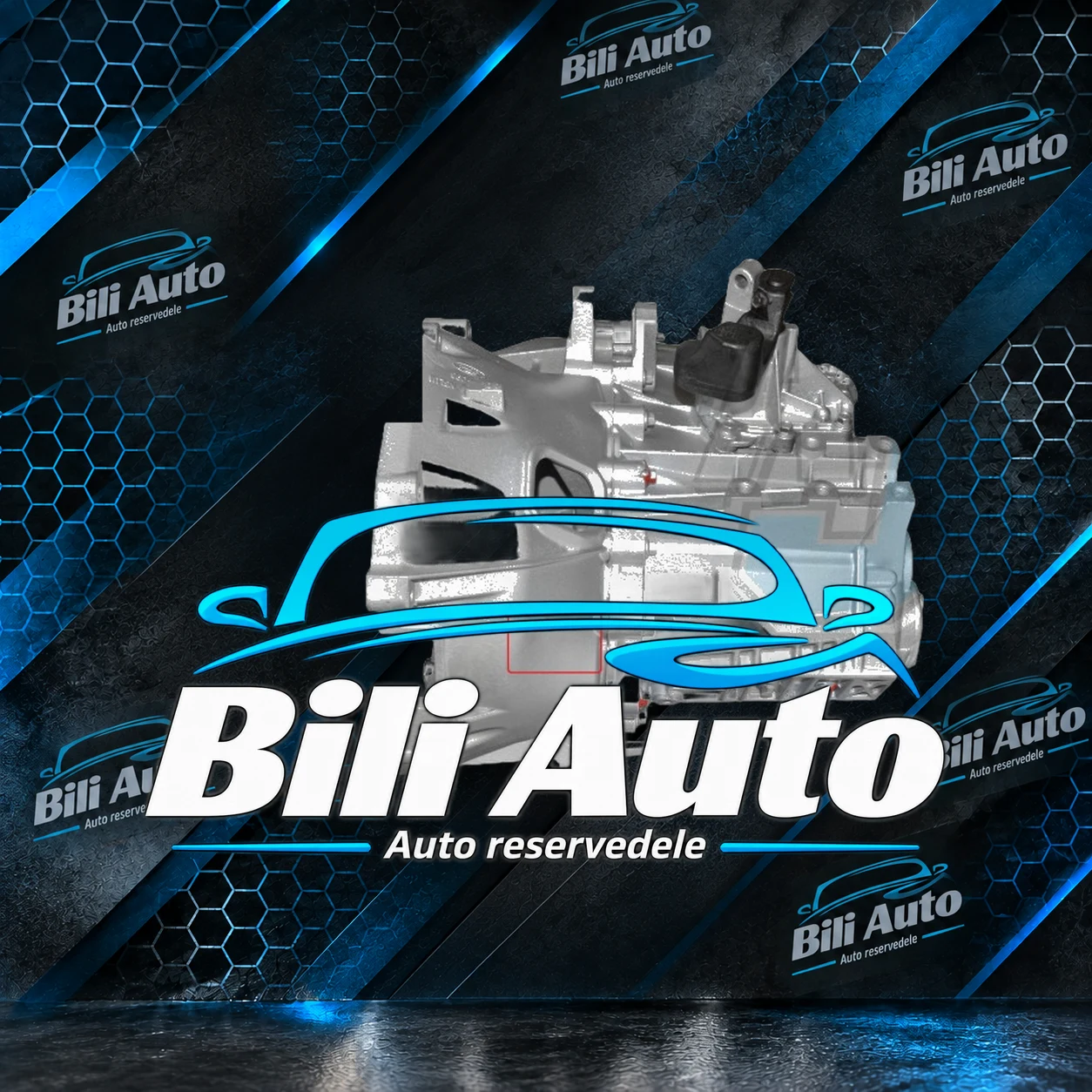 Gearkasse 2C1R7002GJ TDCI Ford Transit MK6, renoveret - Billede 3