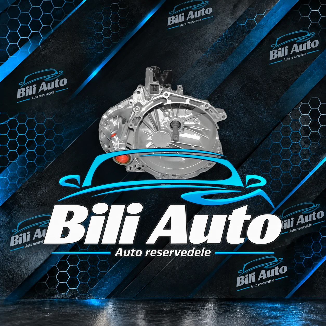 Gearkasse 1C1R7002AH TDDI Ford Transit VI MK6, renoveret - Billede 4