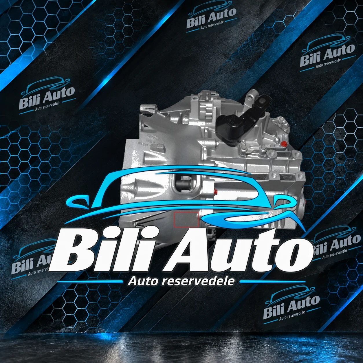 Gearkasse 1C1R7002AF TDDI Ford Transit VI MK6, renoveret - Billede 4