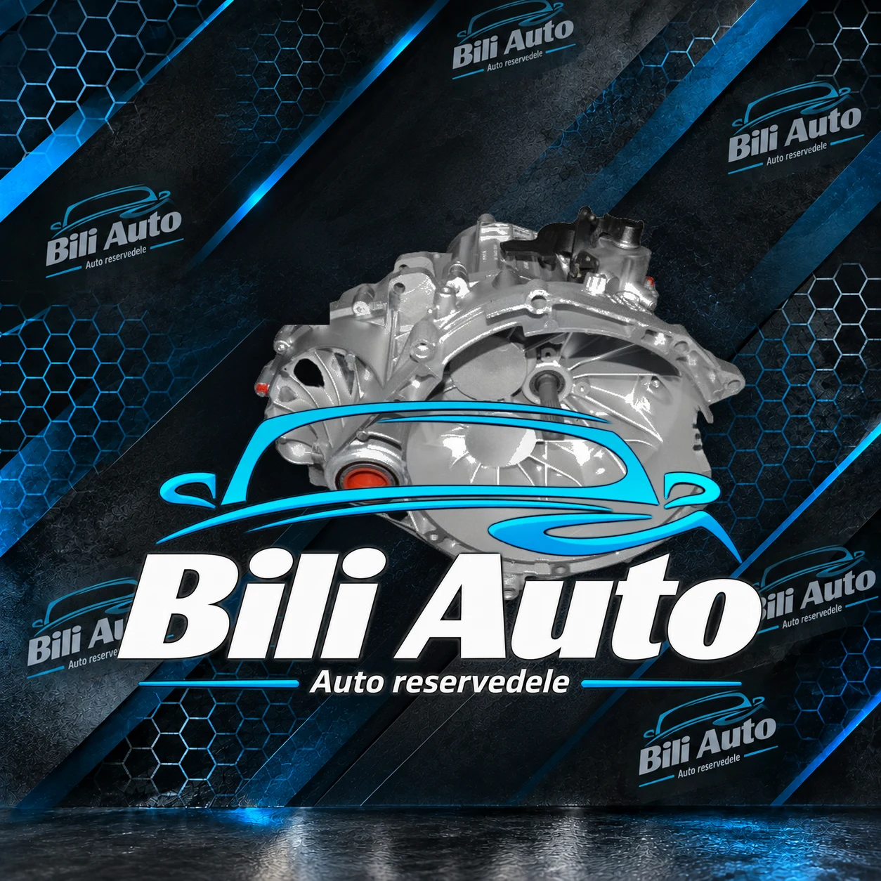 Gearkasse 8C1R7002BF TDCI Ford Transit mk7 mk8, renoveret - Billede 3