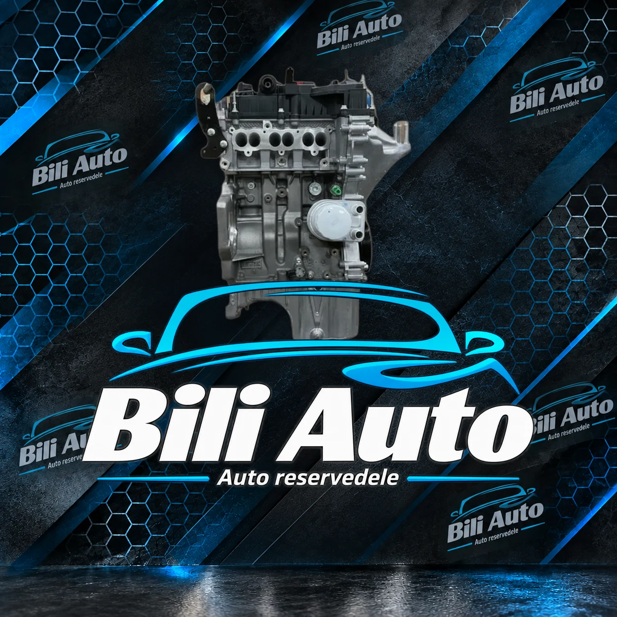 Ford Transit Courier 1.0 SFCB 101 HK 74kW ny long block - fabriksny motor - Billede 2
