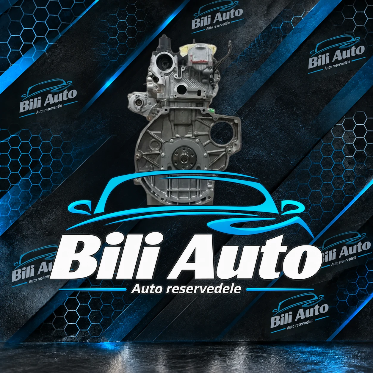 Ford Transit Courier 1.0 SFCB 101 HK 74kW ny long block - fabriksny motor - Billede 3