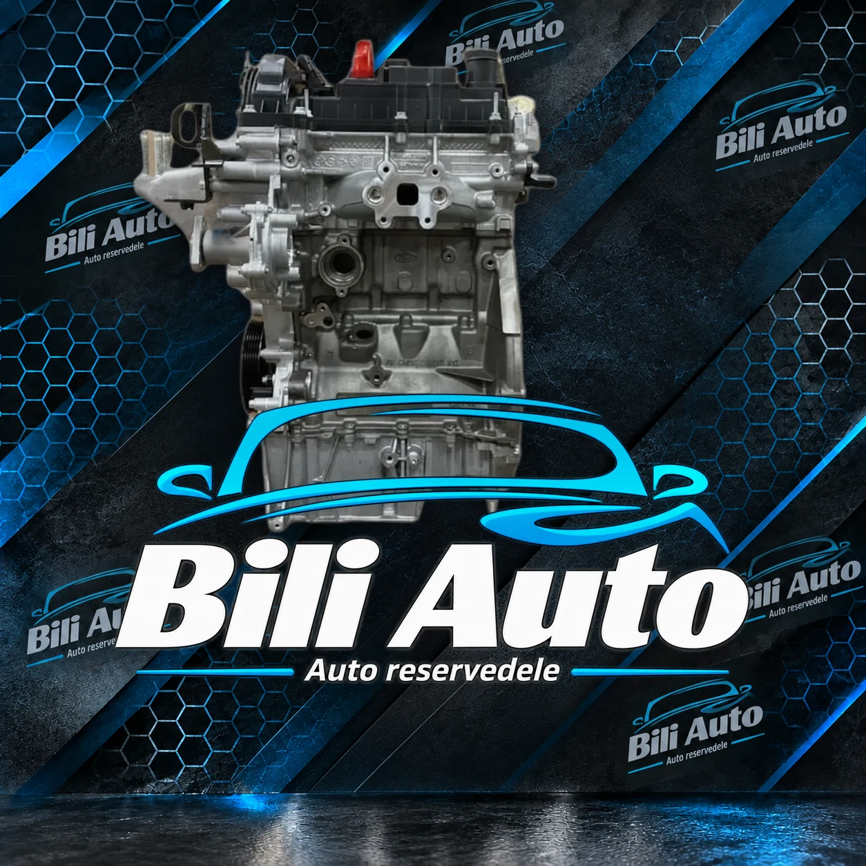 Ford Ecosport 1.0 SFJL 101 HK 74kW ny long block - fabriksny motor - Billede 5