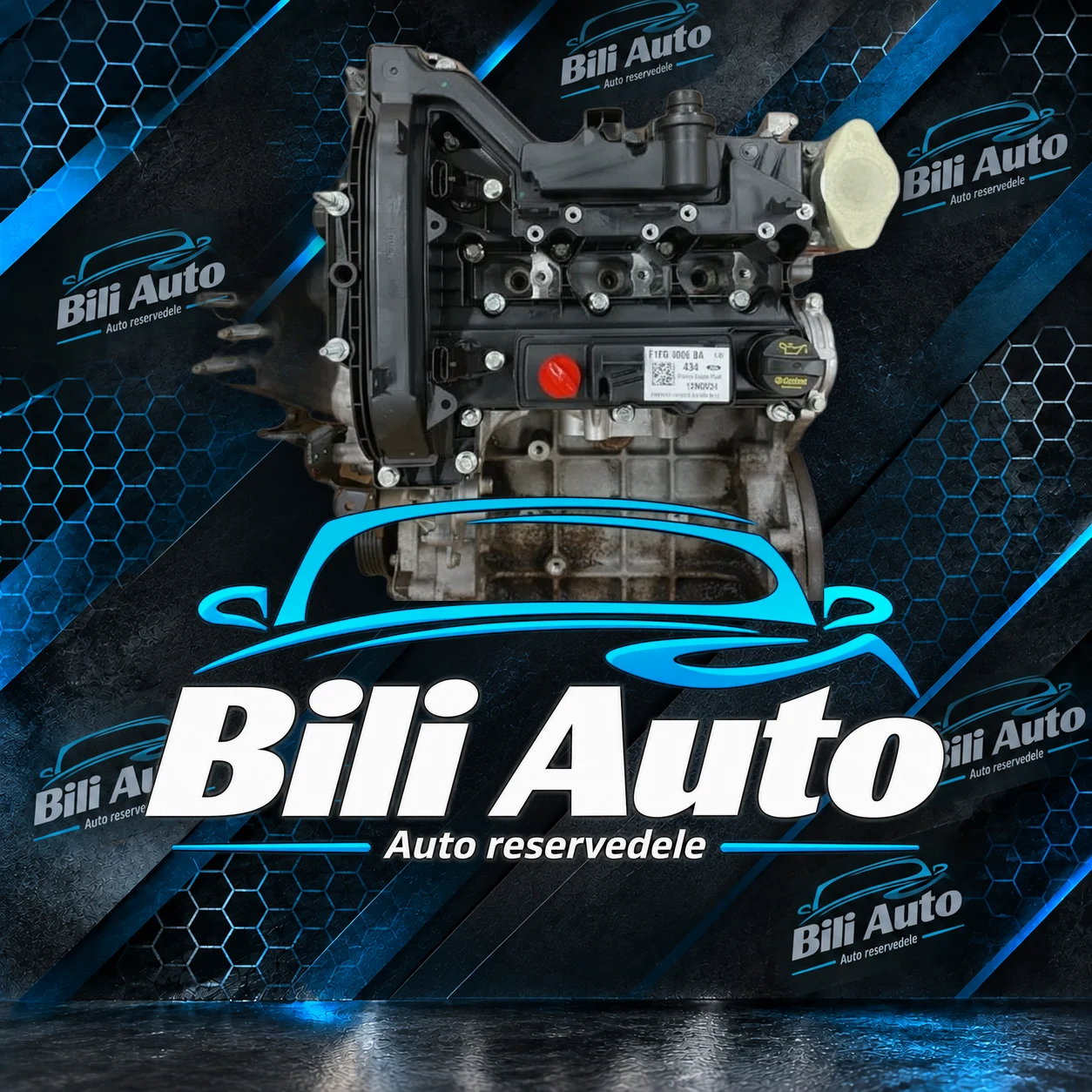 Ford Ecosport 1.0 SFJL 101 HK 74kW ny long block - fabriksny motor - Billede 6