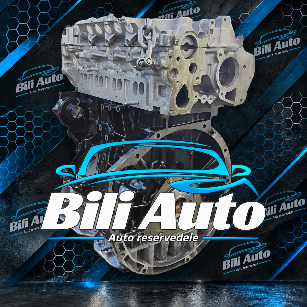 long block M9R V710 NISSAN NV300 (X82) 2.0 dCi - renoveret motor (long block) - Billede 2