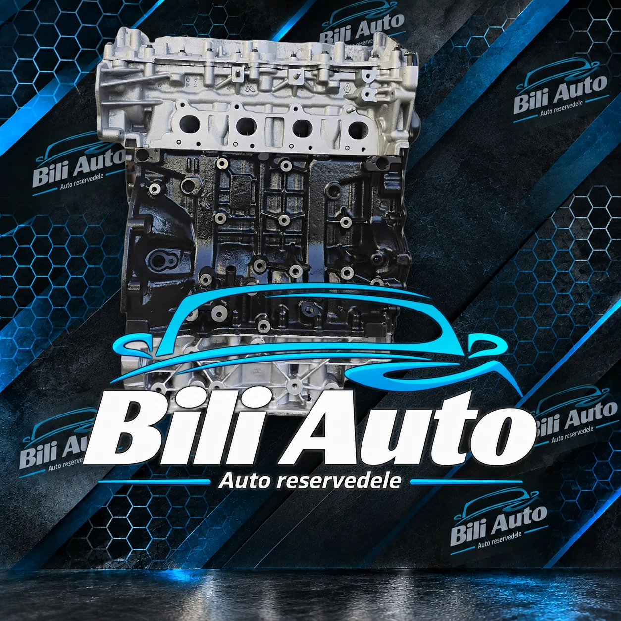 long block M9R V710 NISSAN NV300 (X82) 2.0 dCi - renoveret motor (long block) - Billede 3