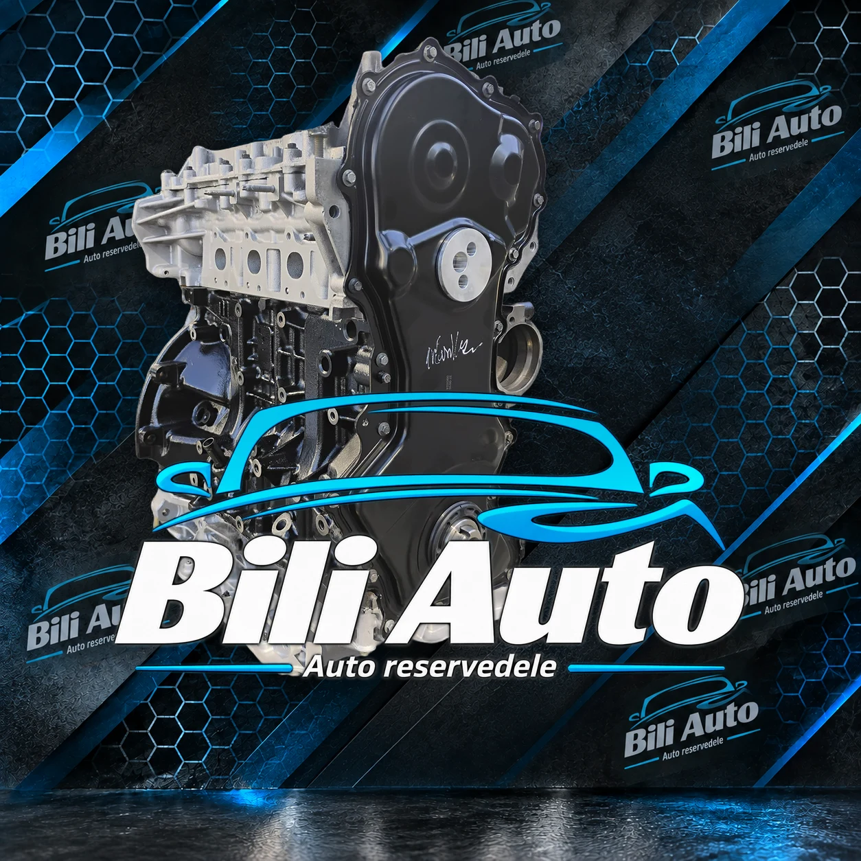 long block M9R V710 NISSAN NV300 (X82) 2.0 dCi - renoveret motor (long block) - Billede 4