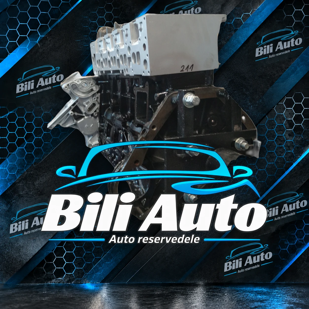MERCEDES-BENZ Sprinter I (W901/2/3/4/5) 216 CDI RWD OM 612.981 - renoveret motor (long block) - Billede 3